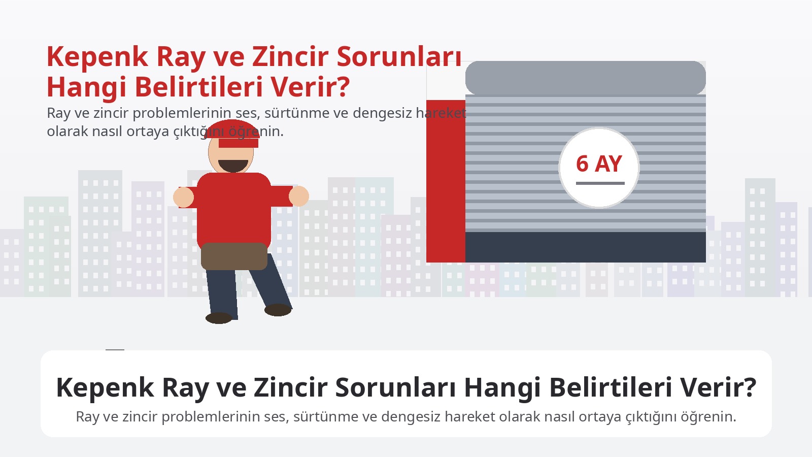 Kepenk Ray ve Zincir Sorunları Hangi Belirtileri Verir? görseli