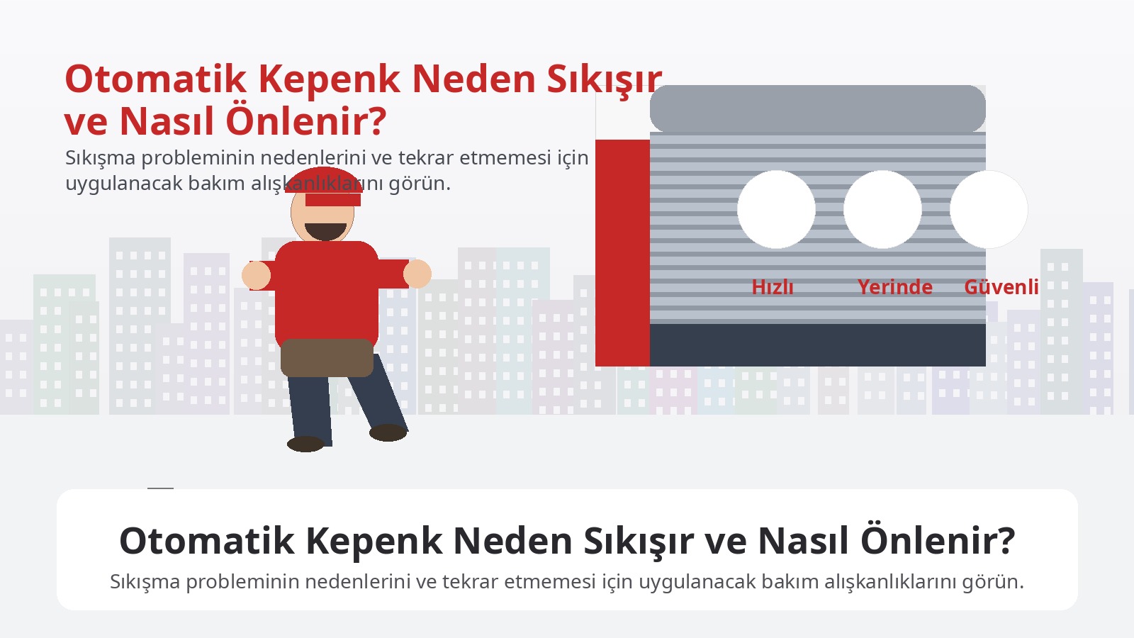 Otomatik Kepenk Neden Sıkışır ve Nasıl Önlenir? görseli