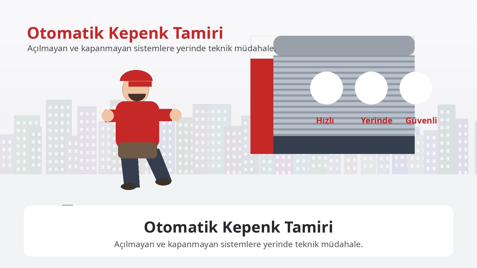 Otomatik Kepenk Tamiri hizmet görseli